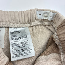 Load image into Gallery viewer, Unisex H&amp;M, cotton blend fleece lined track pants, adjustable, FUC, size 3,  