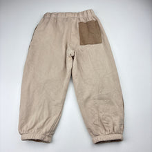 Load image into Gallery viewer, Unisex H&amp;M, cotton blend fleece lined track pants, adjustable, FUC, size 3,  