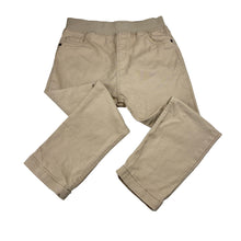 Load image into Gallery viewer, Unisex H&amp;M, tan stretch cotton pants, elasticated, minor marks, FUC, size 4,  