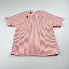 Load image into Gallery viewer, Girls Target, pink organic cotton ribbed top, FUC, size 1,  