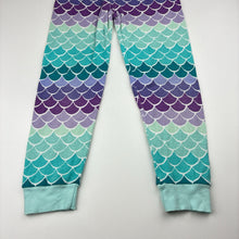 Load image into Gallery viewer, Girls HB, cotton pyjama pants, mermaid, wash fade, FUC, size 5,  