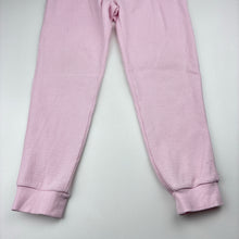 Load image into Gallery viewer, Girls Cotton On, pink cotton blend waffle pyjama pants, GUC, size 6,  