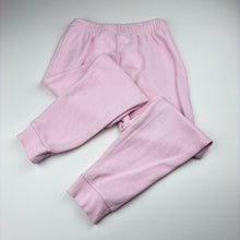 Load image into Gallery viewer, Girls Cotton On, pink cotton blend waffle pyjama pants, GUC, size 6,  