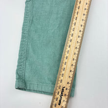 Load image into Gallery viewer, Girls REDTAG, green corduroy cotton pants, elasticated, GUC, size 6-7,  