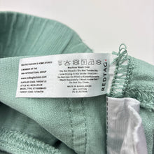 Load image into Gallery viewer, Girls REDTAG, green corduroy cotton pants, elasticated, GUC, size 6-7,  