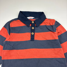 Load image into Gallery viewer, Boys Jack &amp; Milly, cotton long sleeve polo top, minor marks, FUC, size 4,  