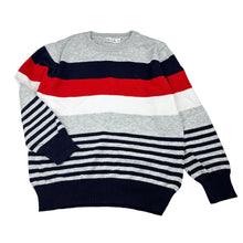 Load image into Gallery viewer, Unisex Ollie's Place, striped cotton knit sweater, GUC, size 5,  