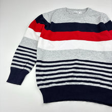 Load image into Gallery viewer, Unisex Ollie's Place, striped cotton knit sweater, GUC, size 5,  