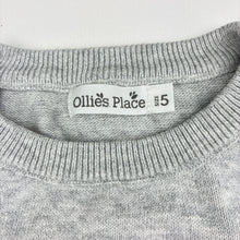 Load image into Gallery viewer, Unisex Ollie's Place, striped cotton knit sweater, GUC, size 5,  