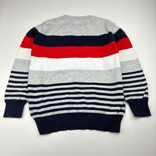 Load image into Gallery viewer, Unisex Ollie's Place, striped cotton knit sweater, GUC, size 5,  
