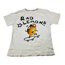 Load image into Gallery viewer, Unisex Zara, cream t-shirt, skateboard, FUC, size 3-4,  