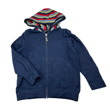 Load image into Gallery viewer, Unisex nativeworld, merino, possum &amp; silk blend knit zip hoodie, Sz: S, GUC, size 3-4,  