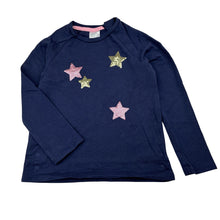 Load image into Gallery viewer, Girls Target, navy cotton sequin long sleeve t-shirt, GUC, size 2,  