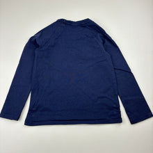 Load image into Gallery viewer, Girls Target, navy cotton sequin long sleeve t-shirt, GUC, size 2,  
