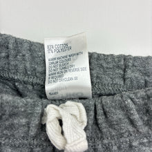 Load image into Gallery viewer, Unisex Anko, grey cotton blend pants, elasticated, GUC, size 0000,  