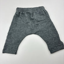 Load image into Gallery viewer, Unisex Anko, grey cotton blend pants, elasticated, GUC, size 0000,  