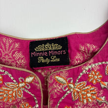 Load image into Gallery viewer, Girls Minnie Minors, top, embroidered, floral motifs, FUC, size 2-3,  