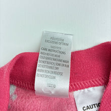 Load image into Gallery viewer, Girls Dymples, floral zip fleece coverall, FUC, size 1,  