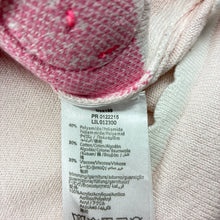 Load image into Gallery viewer, Girls Billieblush, cotton blend knit long sleeve dress, embroidered, minor marks, FUC, size 2, L: 44cm