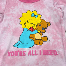 Load image into Gallery viewer, Girls The Simpsons, Maggie pyjama top, pilling, FUC, size 2,  