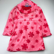 Load image into Gallery viewer, Girls DreamWorks, Trolls fleece dressing gown / bath robe, FUC, size 8,  