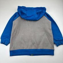 Load image into Gallery viewer, Boys DC Comics, Batman cotton blend zip fleece lined hoodie, pilling, FUC, size 5,  