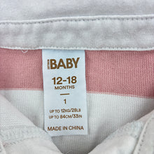Load image into Gallery viewer, Girls Cotton On Baby, cotton long sleeve polo top, cherries, GUC, size 1,  