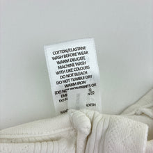 Load image into Gallery viewer, Unisex Target, white stretch organic cotton pointelle zip romper, EUC, size 00,  