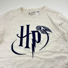 Load image into Gallery viewer, Unisex Harry Potter, cream cotton pyjama top, GUC, size 12,  