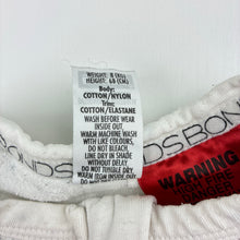Load image into Gallery viewer, Unisex Bonds, white cotton blend terry sleeping bag, FUC, size 00,  