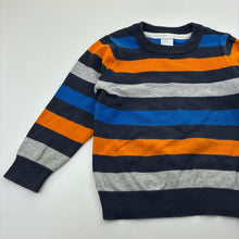 Load image into Gallery viewer, Boys Target, striped cotton knit sweater, NYC, FUC, size 2,  