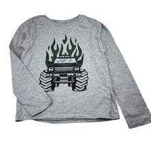Load image into Gallery viewer, Boys Anko, marle cotton blend long sleeve t-shirt, monster truck, FUC, size 7,  