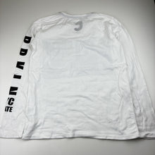 Load image into Gallery viewer, Boys Pavement, white cotton long sleeve t-shirt, minor marks, FUC, size 14,  
