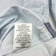 Load image into Gallery viewer, Boys Target, check cotton long sleeve shirt, mark back right sleeve, FUC, size 12,  