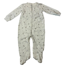 Load image into Gallery viewer, Unisex Carter's, cream cotton coverall, giraffe, GUC, size 0,  
