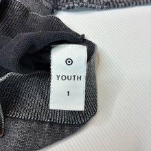 Load image into Gallery viewer, Boys Target, striped cotton knit sweater, dinosaur, GUC, size 1,  