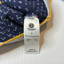 Load image into Gallery viewer, Boys Dymples, cotton knit sweater, dinosaur, EUC, size 1,  