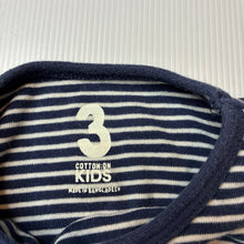 Load image into Gallery viewer, Unisex Cotton On, striped long sleeve t-shirt, GUC, size 3,  