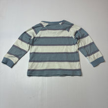 Load image into Gallery viewer, Boys John Lewis, striped cotton long sleeve t-shirt, GUC, size 3,  