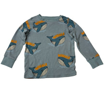 Load image into Gallery viewer, Boys Next, cotton pyjama top, whales, GUC, size 2-3,  