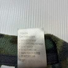 Load image into Gallery viewer, Boys Dymples, camo print zip fleece vest, GUC, size 1,  