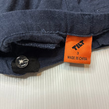 Load image into Gallery viewer, Boys Tilt, navy linen blend chino shorts, adjustable, FUC, size 3,  