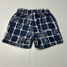Load image into Gallery viewer, Boys Cotton On, board shorts, elasticated, seashells, GUC, size 4,  