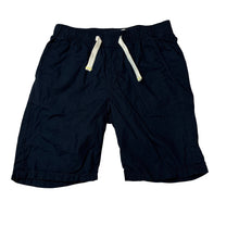 Load image into Gallery viewer, Boys H&amp;M, navy cotton shorts, elasticated, GUC, size 7,  