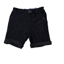 Load image into Gallery viewer, Boys Next, navy cotton blend shorts, adjustable, GUC, size 3-4,  