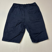 Load image into Gallery viewer, Boys TOPTEN KIDS, navy chino shorts, elasticated, FUC, size 8,  