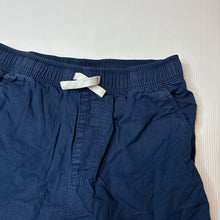 Load image into Gallery viewer, Boys Anko, navy cotton shorts, elasticated, GUC, size 12,  