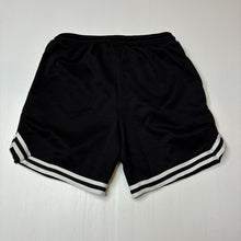 Load image into Gallery viewer, Unisex ELITE, black sports shorts, elasticated, GUC, size 6,  