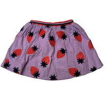 Load image into Gallery viewer, Girls Seed, lined cotton skirt, elasticated, embroidered, GUC, size 7,  