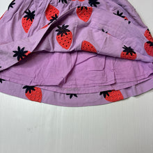 Load image into Gallery viewer, Girls Seed, lined cotton skirt, elasticated, embroidered, GUC, size 7,  